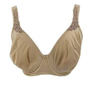 Soma Unlined Lace Trim Underwire Full Coverage Bra 36DD
